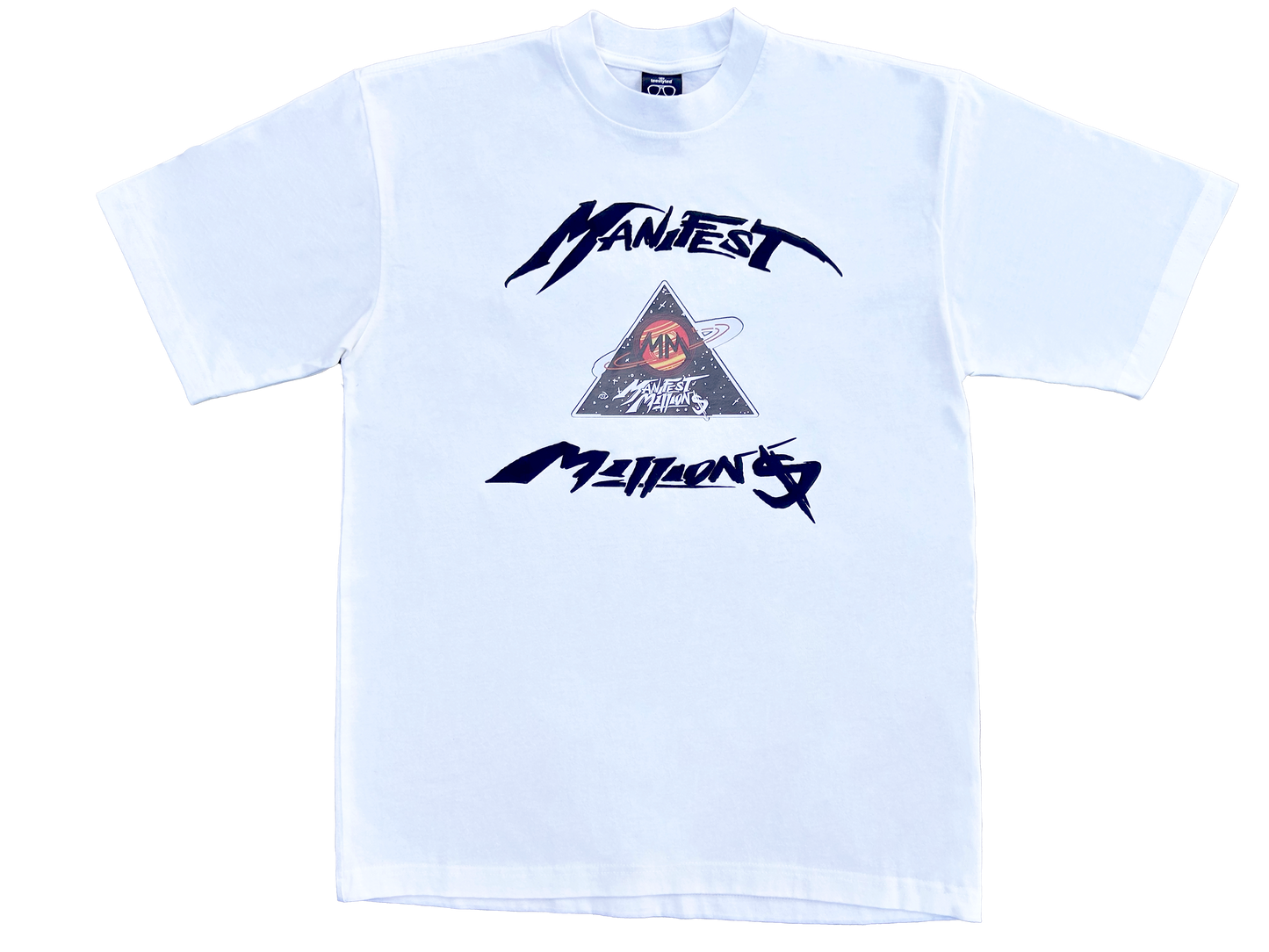 Manifest Million$ Graphic Tee (White)